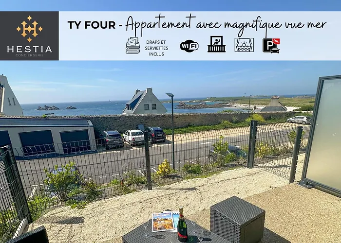 Ty Four - Bel Appartement T2 De Standing Vue Mer